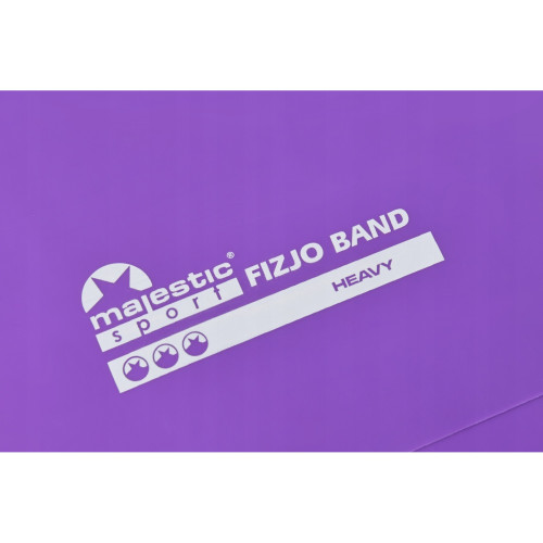 Резинка для фитнеса  Majestic Sport FizjoBand 200х15 см 9-11 кг 34752 - фото №5